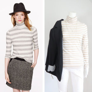 FINAL OFFER FINALJ. Crew Stripe Turtleneck Size XS